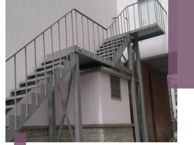 Монтаж пожарных лестниц под ключ в Великих Луке с гарантией качества