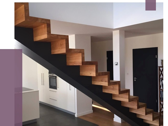 Изготовление деревянных лестниц в Великих Луке от 87865 руб. | ПРОЛЁТ-Вкл