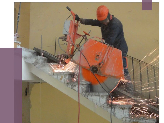 Демонтаж бетонных лестниц в Великих Луке от 4652 руб. за м2 | ПРОЛЁТ-Вкл