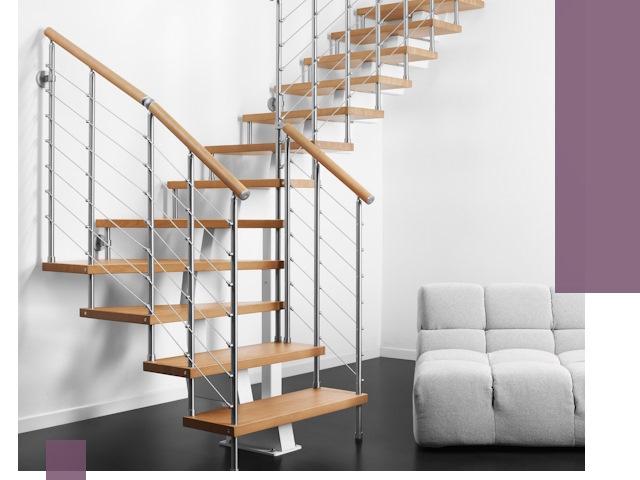 Модульные лестницы под ключ в Великих Луке — монтаж и изготовление