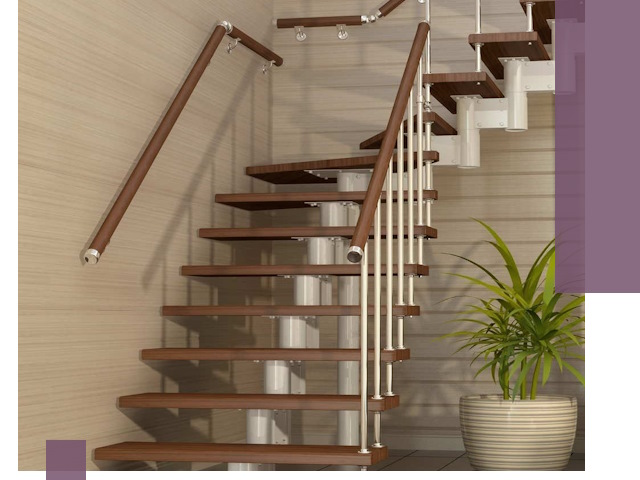 Изготовление модульных лестниц под ключ в Великих Луке