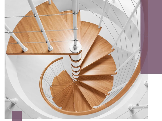 Изготовление винтовых лестниц под ключ в Великих Луке