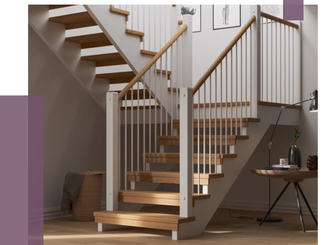 Маршевые лестницы в Великих Луке от 38505 руб. — монтаж | ПРОЛЁТ-Вкл