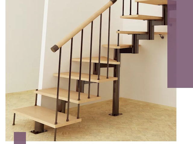 Монтаж лестниц на больцах в Великих Луке — быстро и надежно