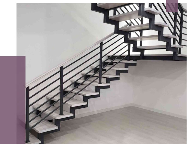 Лестницы на металлокаркасе под ключ в Великих Луке от 12921 руб. | ПРОЛЁТ-Вкл