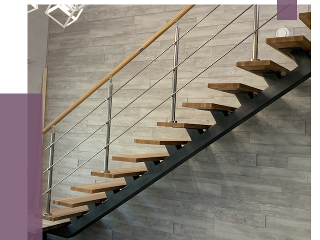 Изготовление лестниц на монокосоуре в Великих Луке от 77011 руб. 