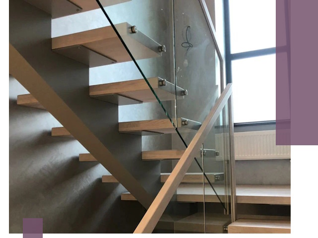 Изготовление лестниц на монокосоуре в Великих Луке с монтажом и гарантией