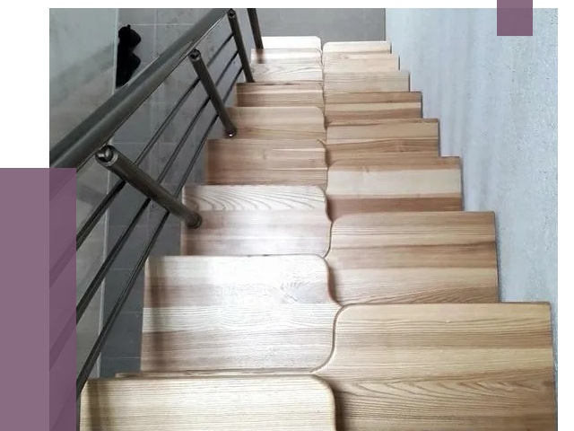 Лестницы гусиный шаг в Великих Луке от 13180 руб. под ключ | ПРОЛЁТ-Вкл