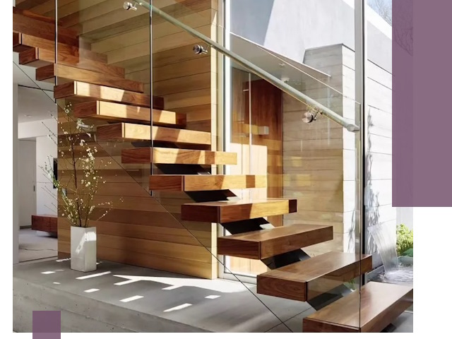 Современные лестницы на заказ в Великих Луке — изготовление и монтаж