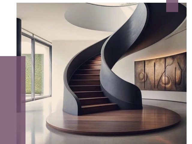 Элитные лестницы под заказ в Великих Луке от 191235 руб. — ПРОЛЁТ-Вкл