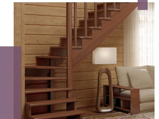 Лестницы эконом класса в Великих Луке от 18452 руб. бюджетные решения