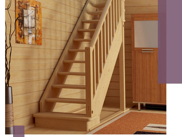 Лестницы эконом класса под ключ в Великих Луке — недорого и быстро