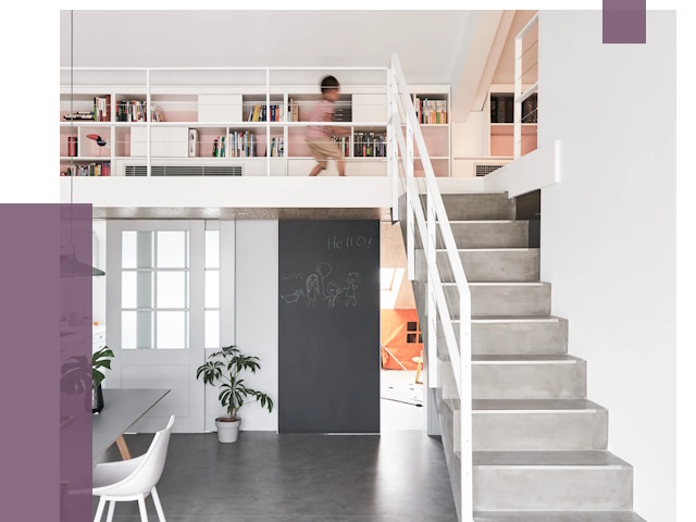 Лестницы для двухуровневой квартиры в Великих Луке от 178313 руб. | ПРОЛЁТ-Вкл