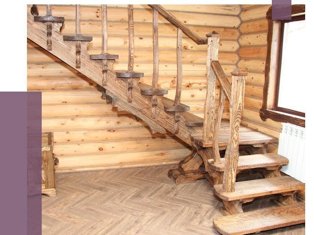 Лестницы в баню в Великих Луке от 19330 руб. — изготовление | ПРОЛЁТ-Вкл