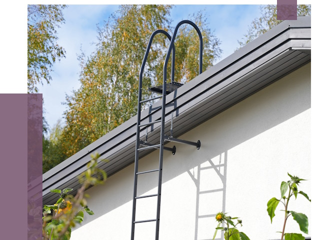 Лестницы на крышу в Великих Луке от 19330 руб. — монтаж и монтаж ПРОЛЁТ-Вкл