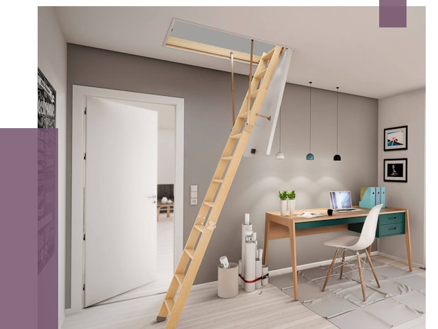 Чердачные лестницы в Великих Луке — от 14730 руб. | ПРОЛЁТ-Вкл