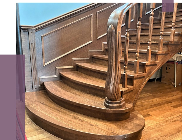 Дубовые лестницы под ключ в Великих Луке от 178313 руб. — ПРОЛЁТ-Вкл