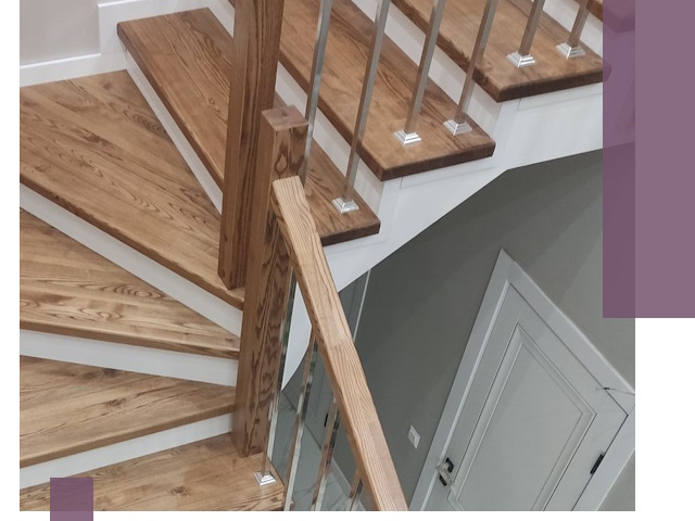 Обшивка металлических лестниц под ключ в Великих Луке