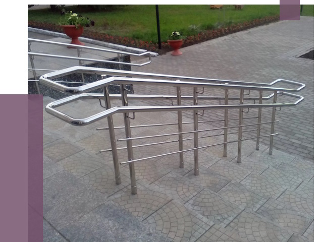 Перила для инвалидов в Великих Луке от 7670 руб. под ключ | ПРОЛЁТ-Вкл