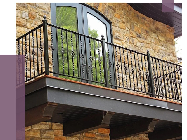 Балконные ограждения в Великих Луке от 8115 руб. — купить | ПРОЛЁТ-Вкл