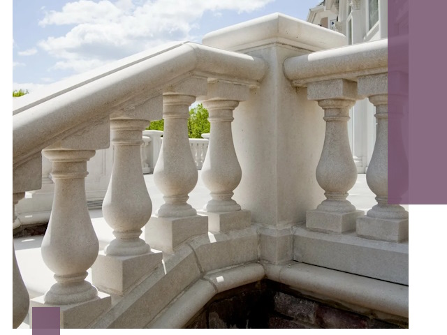 Балюстрады из металла и камня под ключ в Великих Луке