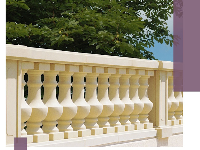 Установка балюстрады в Великих Луке: изготовление и монтаж под ключ