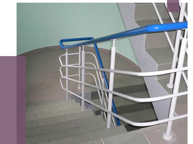 Перила в подъезде в Великих Луке — установка и замена от 7494 руб. | ПРОЛЁТ-Вкл