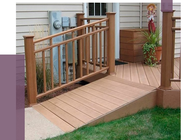 Пандус на крыльцо в Великих Луке под ключ от 7856 руб. 