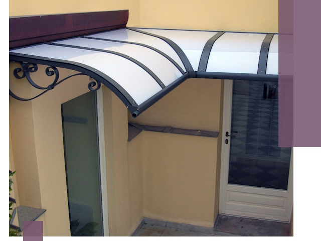 Монтаж козырьков любой сложности в Великих Луке под ключ