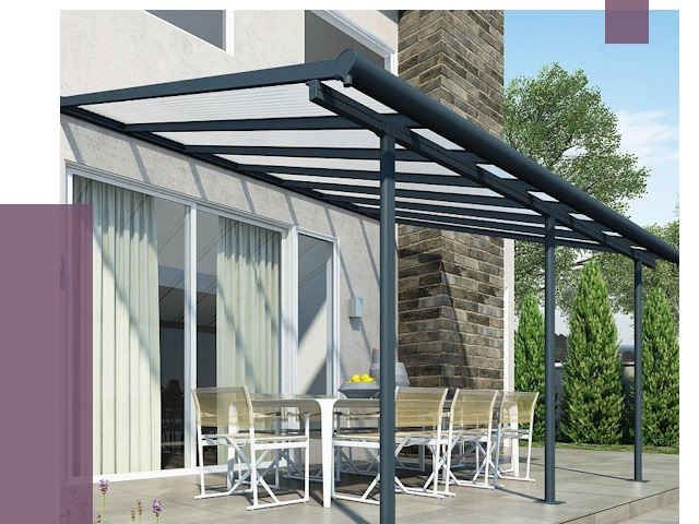 Навесы пристенные в Великих Луке от 9200 руб. — монтаж и установка | ПРОЛЁТ-Вкл