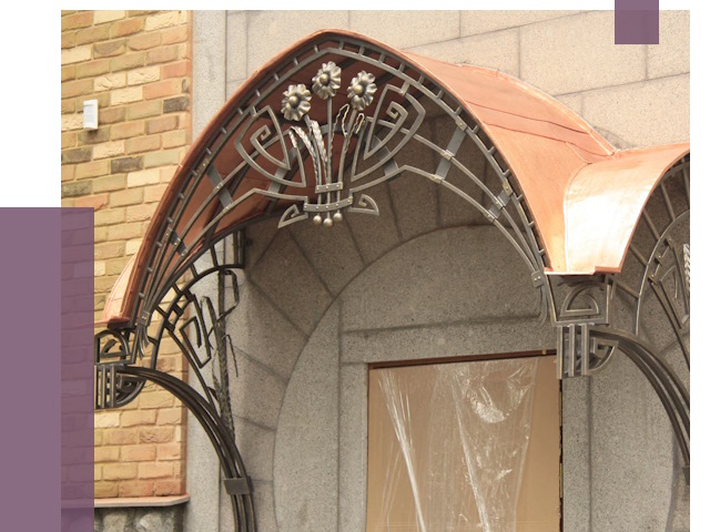 Арочные козырьки в Великих Луке от 14730 руб. 