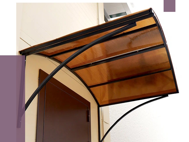 Недорогие козырьки в Великих Луке от 7670 руб.  | ПРОЛЁТ-Вкл