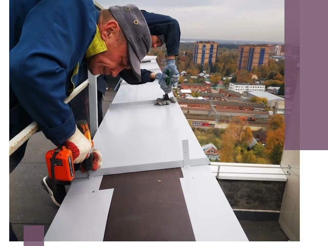 Монтаж парапетов в Великих Луке — установка прочных металлических ограждений