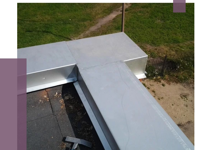 Оцинкованные парапеты в Великих Луке от 8115 руб.  | ПРОЛЁТ-Вкл