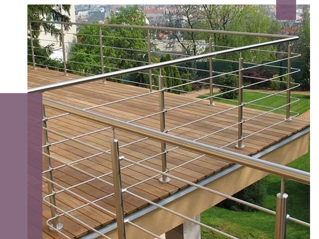 Алюминиевые парапеты в Великих Луке под ключ от 7856 руб. 