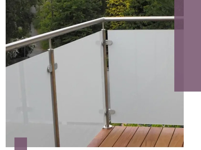 Алюминиевые парапеты для балконов и террас в Великих Луке