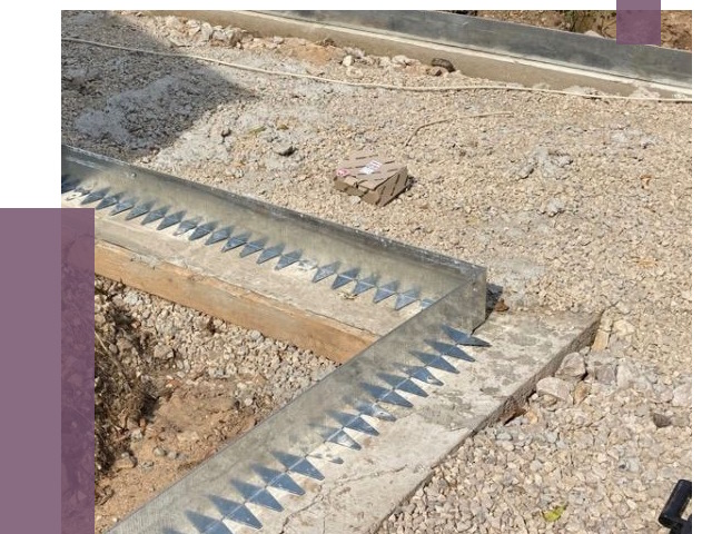 Нержавеющие бордюры в Великих Луке от 4858 руб. под ключ | ПРОЛЁТ-Вкл