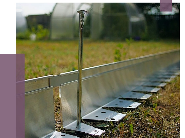 Металлические бордюры для газона в Великих Луке от 4342 руб. | ПРОЛЁТ-Вкл