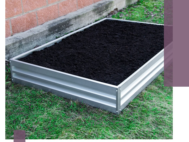 Металлические бордюры для грядок в Великих Луке: прочность и аккуратность