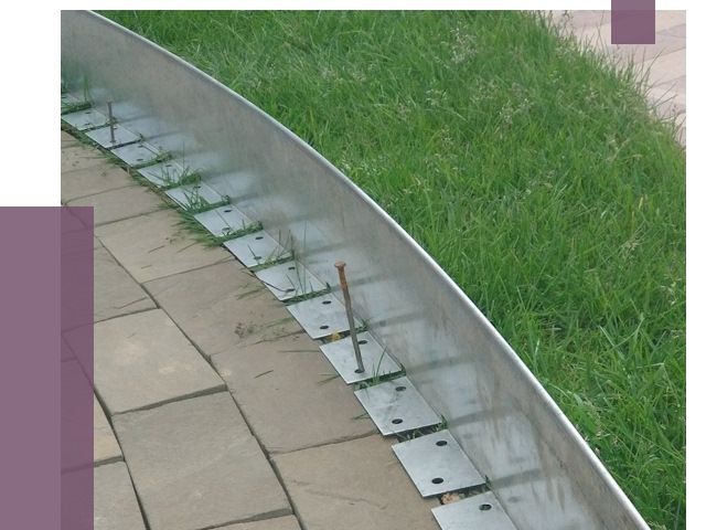 Металлические бордюры для тротуаров в Великих Луке от 8786 руб.