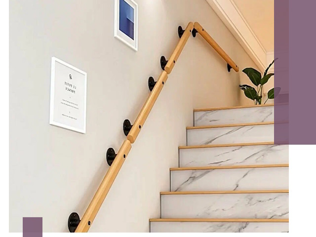 Поручни металлические и деревянные под ключ в Великих Луке