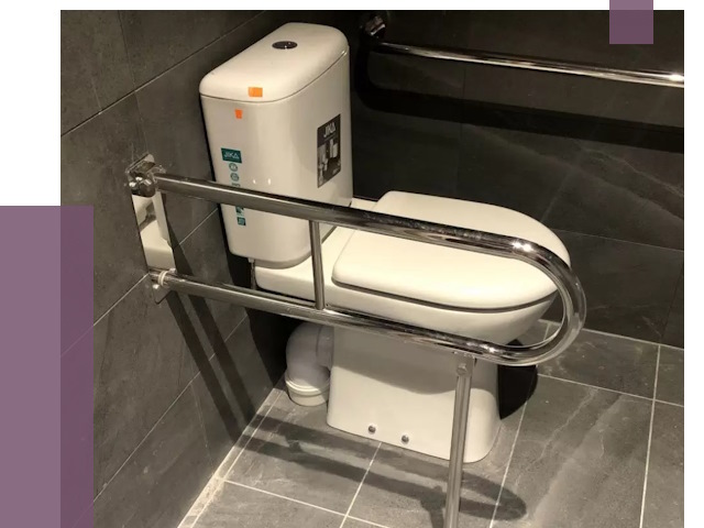 Поручни для санузлов в Великих Луке от 4342 руб.  | ПРОЛЁТ-Вкл