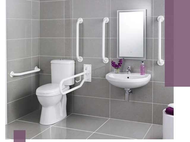 Поручни для санузлов в Великих Луке: установка, ремонт и монтаж