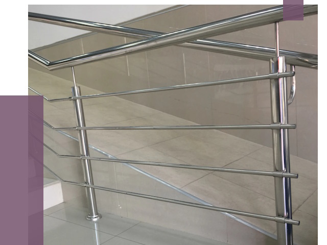 Изготовление поручней из нержавеющей стали в Великих Луке